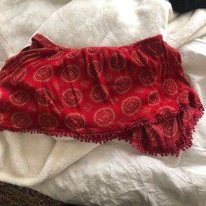 Stella Boutique Red Crop Top